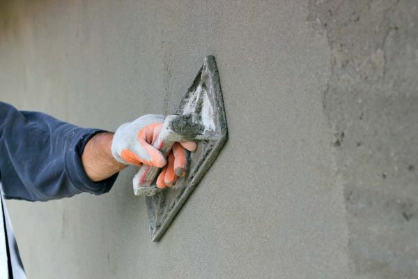 Plastering A Wall